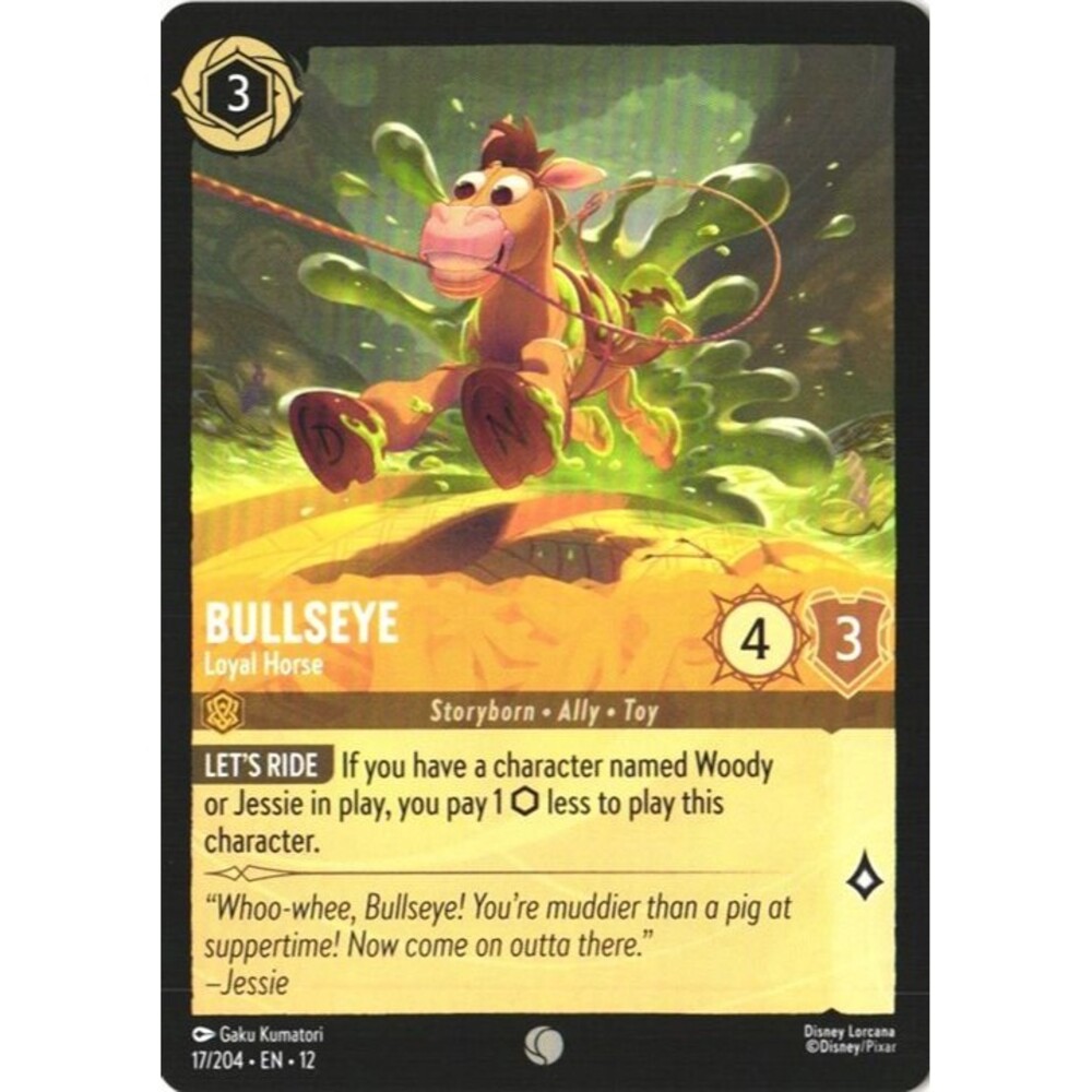 Bullseye - Loyal Horse #17 Lorcana Wilds Unknown